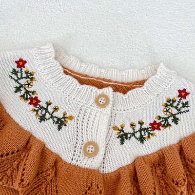 Cardigan de Encaje de Algodón para Bebé Niña - Manga Larga Otoño - Image 18