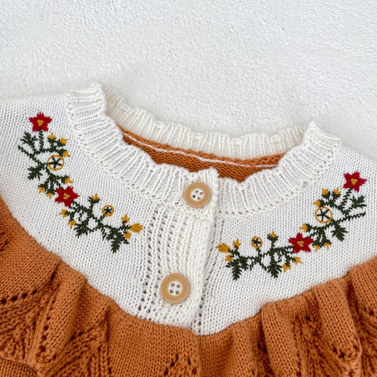 Cardigan de Encaje de Algodón para Bebé Niña - Manga Larga Otoño - Image 18