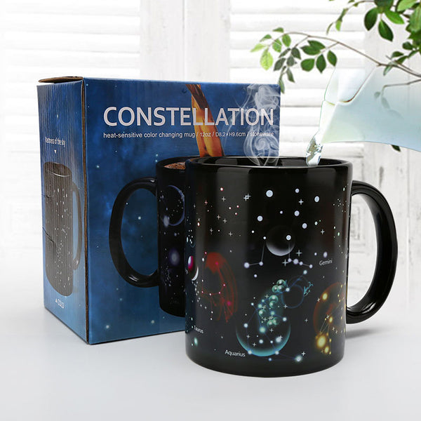 Taza Mágica Cielo Estrellado con Cambio de Color