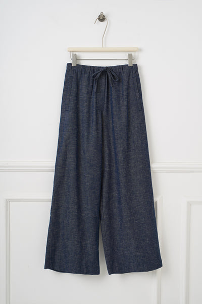 Pantalones Vaqueros Anchos con Cintura Elástica y Cordón Ajustable - Image 33