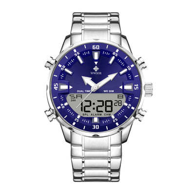 Reloj Luminoso para Hombre con Banda de Acero - Diseño Moderno y Elegante - Image 5