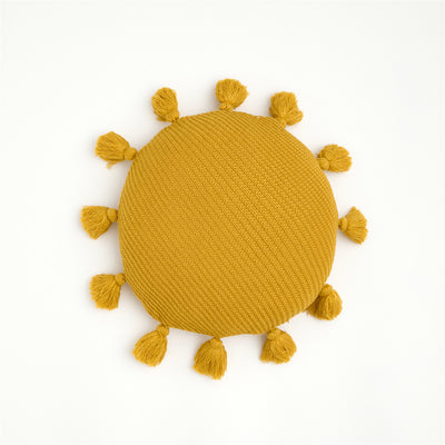 Cojín Nórdico con Borlas para Cama, Sofá y Mesita de Noche - Image 10