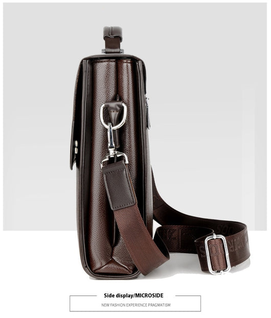 Maletín Ejecutivo Crossbody para Hombre - Bolsa de Negocios Premium - Image 34