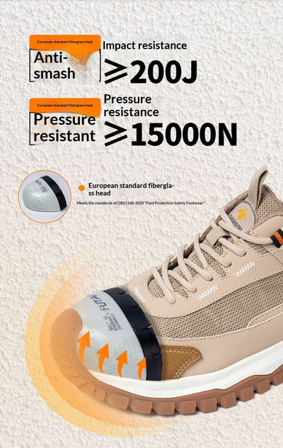 Botas de Seguridad para Hombre Resistentes a Perforaciones e Impactos - Image 15