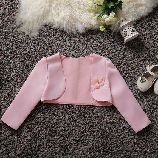 Vestido Princesa Infantil con Capa y Cardigan de Manga Larga - Image 15