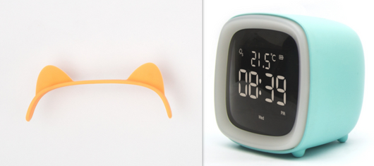 Reloj Despertador Digital con Luz Nocturna, Termómetro y Carga USB para Niños - Image 19