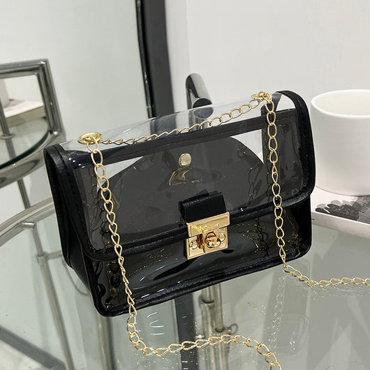 Bolsa Mensajera Transparente de Verano para el Hombro - Image 18