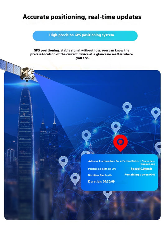 Localizador GPS por Satélite Beidou con Imán Fuerte - Dispositivo Antirrobo Vehicular - Image 9