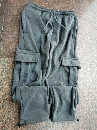Pantalones Cargo Holgados con Múltiples Bolsillos para Hombre - Image 8