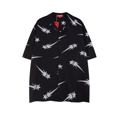 Camisa Retro Estilo Costa Oeste Manga Corta - Image 15