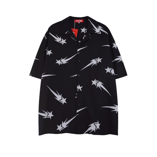 Camisa Retro Estilo Costa Oeste Manga Corta - Image 15