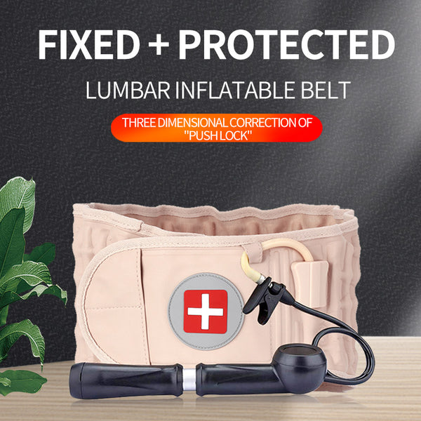 Cinturón de Descompresión Lumbar - Tracción para Hernias de Disco y Alivio del Dolor