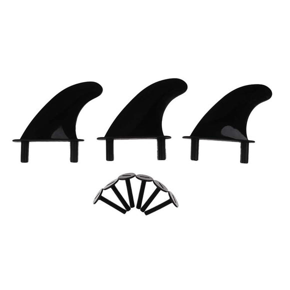 Set de Aletas Blandas para Tabla de Surf - Accesorios de Rudder Flexible