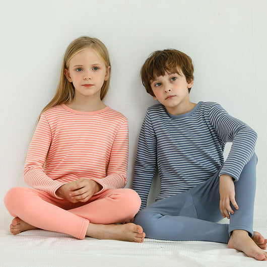 Conjunto de Ropa Térmica Infantil Simple Plus en Terciopelo - Image 16