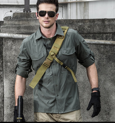 Camisa de Entrenamiento Especial Deportiva para Hombre, Manga Larga, Secado Rápido y Stretch - Image 13