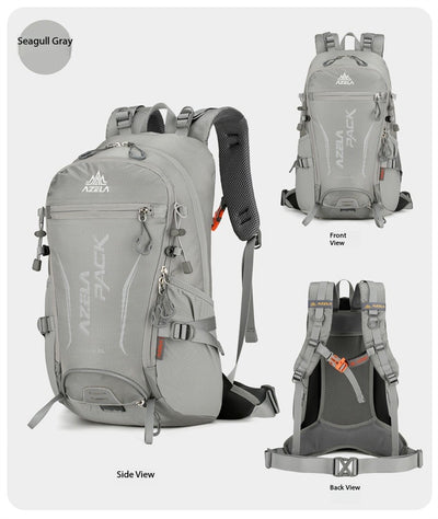 Mochila de Senderismo AZELA 30L Naranja - Resistente para Trekking y Montañismo - Image 46
