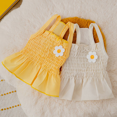 Vestido para Perro Girasol de Dos Pies