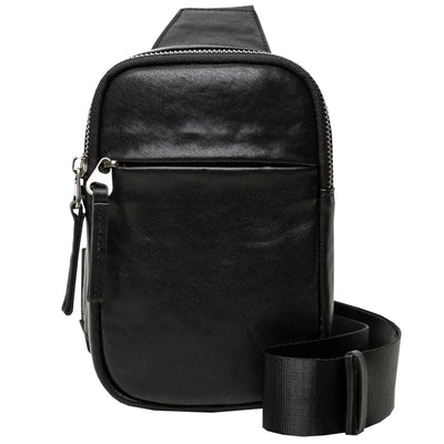 Bolsa Mensajero de Cuero Genuino Premium para Deportes y Viajes - Image 2