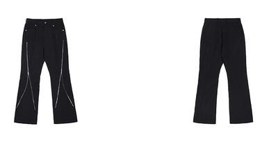 Pantalones Holgados Retro Estilo Drapeado - Image 7