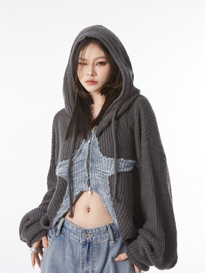 Chaqueta Suéter Tejida Oversized para Mujer - Image 13