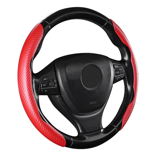 Funda para Volante de Gamuza Absorbente con Patrón Fibra de Carbono - Image 32