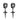 Stainless Steel Tassel Single Point Stud  Men Pierced Earrings