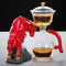 Juego de Té Automático en Vidrio Borosilicato Premium