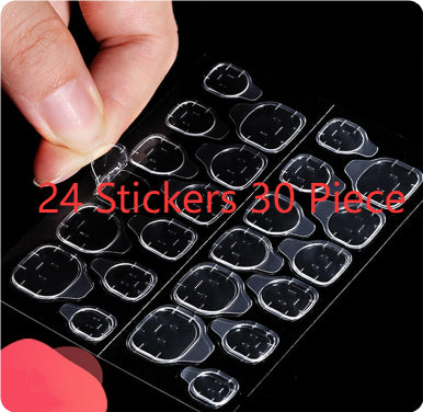 Uñas Postizas Adhesivas Ultrafinas de Gel Doble Cara - Súper Adherentes y Reutilizables - Image 8