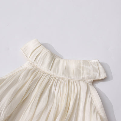 Blusa Elegante Francesa con Lazo, Hombros Descubiertos y Mangas Abullonadas - Image 28