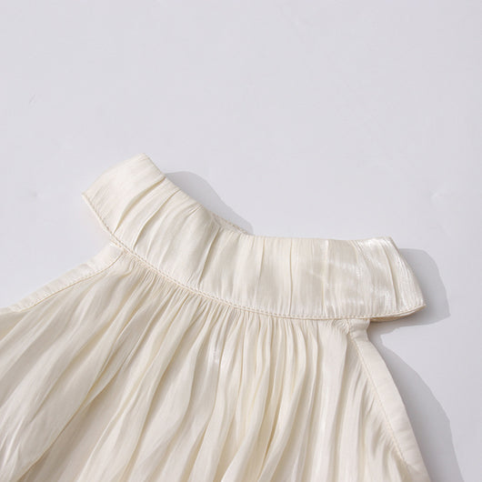 Blusa Elegante Francesa con Lazo, Hombros Descubiertos y Mangas Abullonadas - Image 28