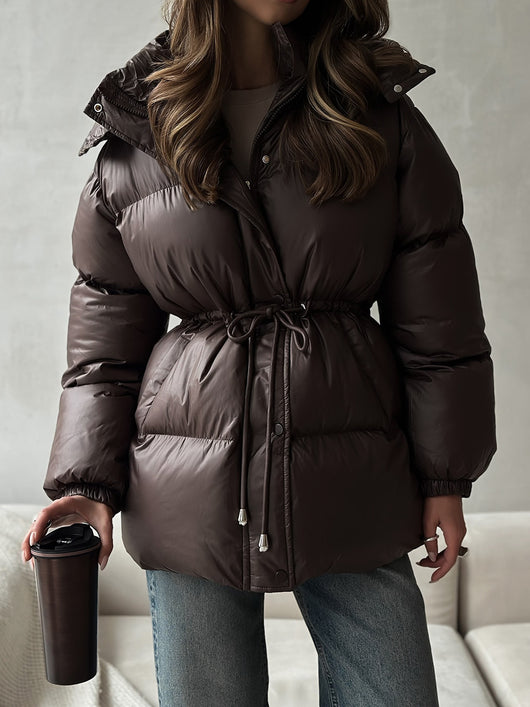 Chaqueta Térmica Acolchada con Capucha y Cierre - Image 17
