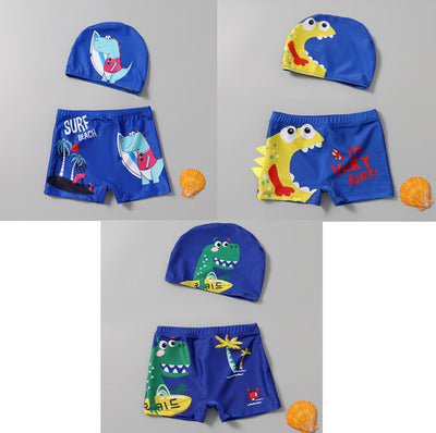Shorts de Baño Infantiles con Estampados Divertidos - Conjunto Cómodo para Niños - Image 13