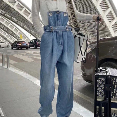 Pantalones Rectos con Cadena Decorativa para Mujer - Image 7