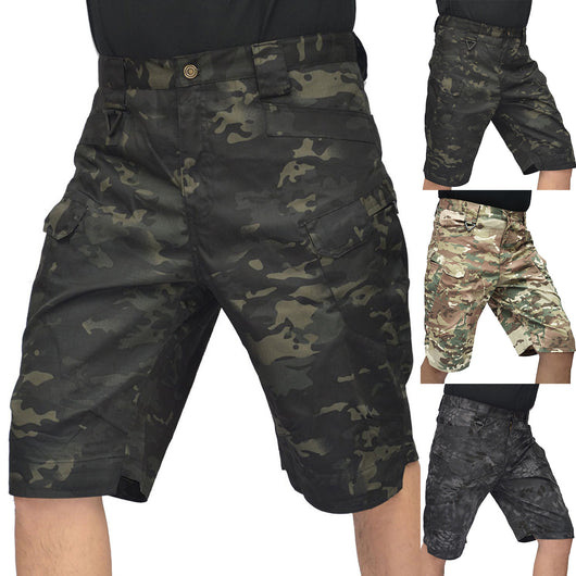Pantalones Cortos Tácticos Cargo IX7 - Versión Mejorada para Exterior