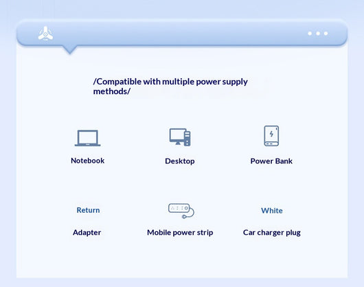 Ventilador Eléctrico Doble Capa USB Recargable de Dos Cabezales - Image 25