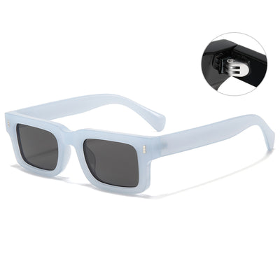 Gafas de Sol Retro Rectangulares Vintage para Hombre - Image 8