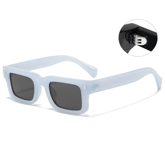 Gafas de Sol Retro Rectangulares Vintage para Hombre - Image 8