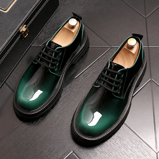 Zapatos de Cuero Brillante para Negocios - Colección Otoño - Image 2