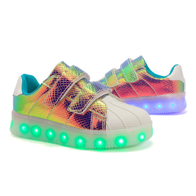Zapatillas LED Luminosas con Diseño Colorido y Tecnología de Luz - Image 13
