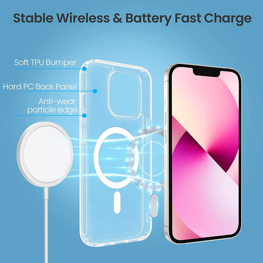 Funda Magnética Transparente con Protector de Lente de Cristal Templado - Image 4