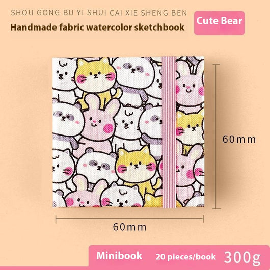 Cuaderno de Viaje Portátil para Acuarela con Diseño de Pájaro Feile - Image 13