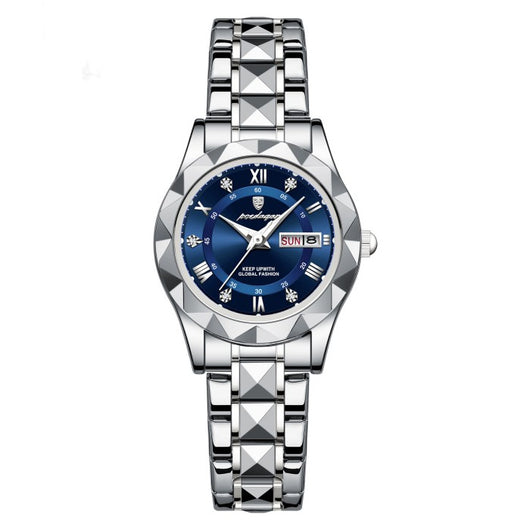 Reloj Inteligente Mujer Resistente al Agua con Calendario Dual y Luz Nocturna - Image 4