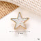 Jeans Button Hole Shoes Diy Accessories Bright Crystal Classic Estilo Ornament Accessories Upper Pearl Flower C138 Transparente