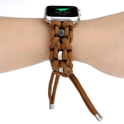 Correa Apple Watch Nylon Premium con Trenzado de Cordón Paraguas - Image 16