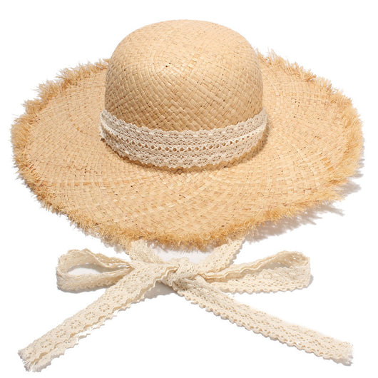 Sombrero de Rafia con Ala Ancha para Mujer - Perfecto para Playa y Verano - Image 10