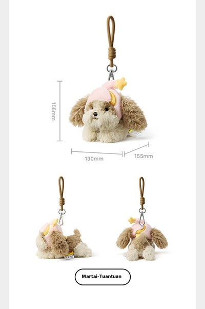 Llavero Peluche Perrito Schnauzer - Bolsa Decorativa Adorable - Image 11