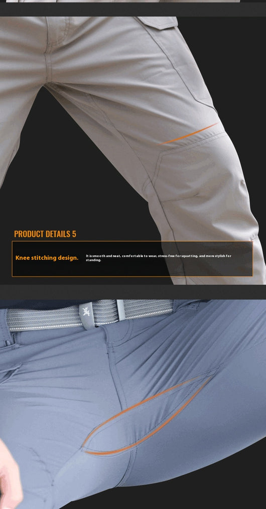 Pantalones Tácticos Transpirables de Secado Rápido con Bolsillos - Image 26