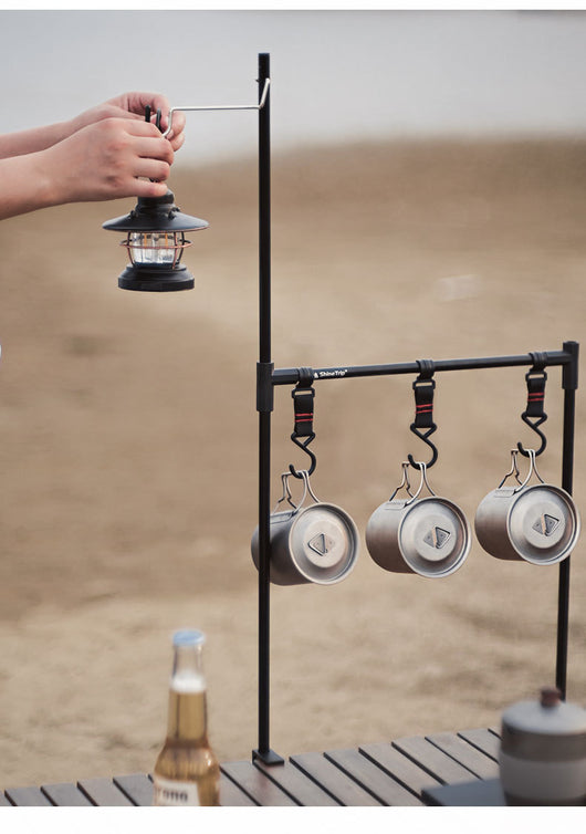 Juego de Cubiertos Aleación Portátil para Picnic con Estuche