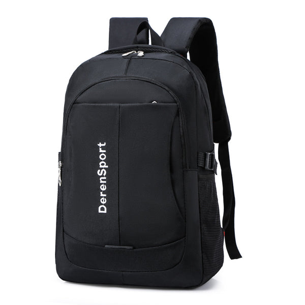 Mochila de Senderismo para Mujer Negro Nylon Resistente