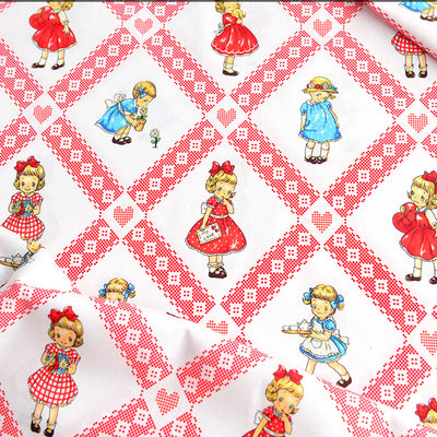 Tela de Algodón Estampada con Diseños Florales y Caricaturas - Image 35